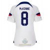 Maglia ufficiale Stati Uniti Weston McKennie 8 Casa Mondiali 2022 per Donna